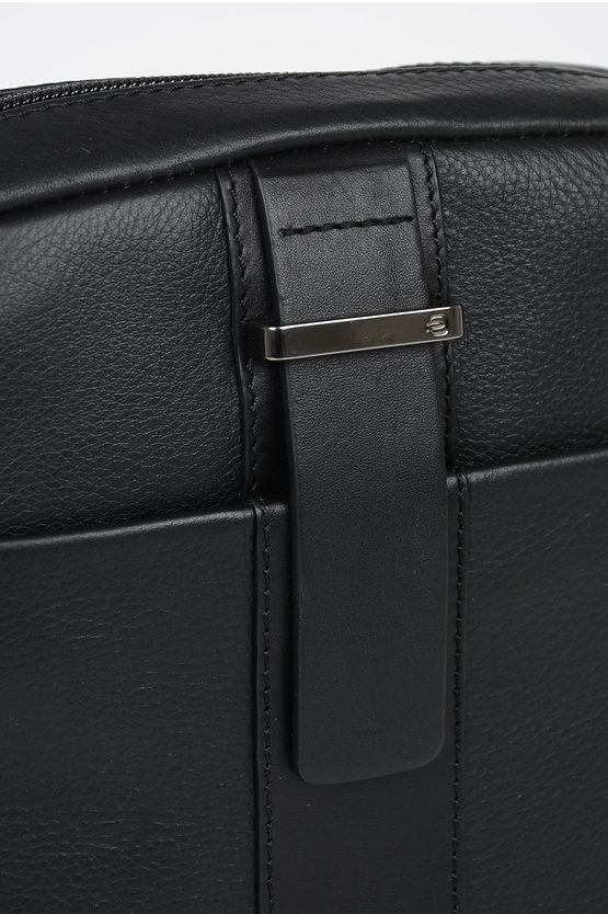 BAE Leather Ipad Crossbody Bag Black