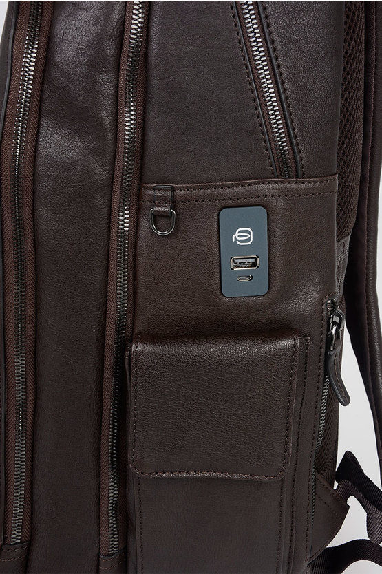 BAGMOTIC Backpack for PC iPad Dark Brown