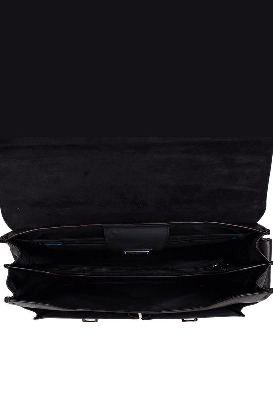BLACK SQUARE Briefcase for PC iPad®Air/Pro 97 CONNEQU Dark Brown