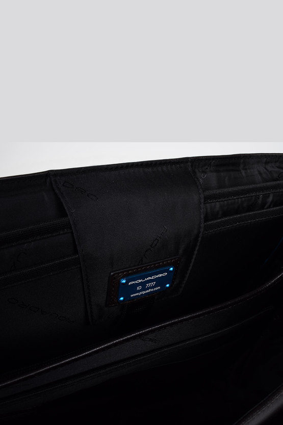 BLACK SQUARE Briefcase for PC iPad®Air/Pro 97 CONNEQU Dark Brown