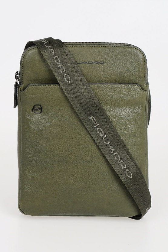 BLACK SQUARE Crossbody Bag for iPad Air/Pro Green