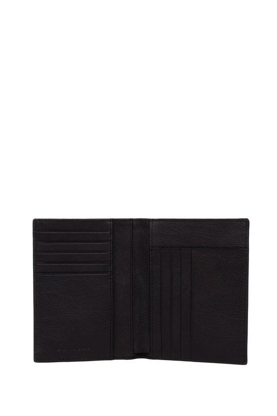 BLACK SQUARE Wallet with Credit Card slot Brown