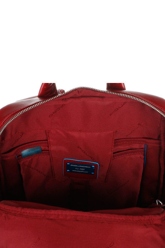BLUE SQUARE Backpack with Notebook Holder Red