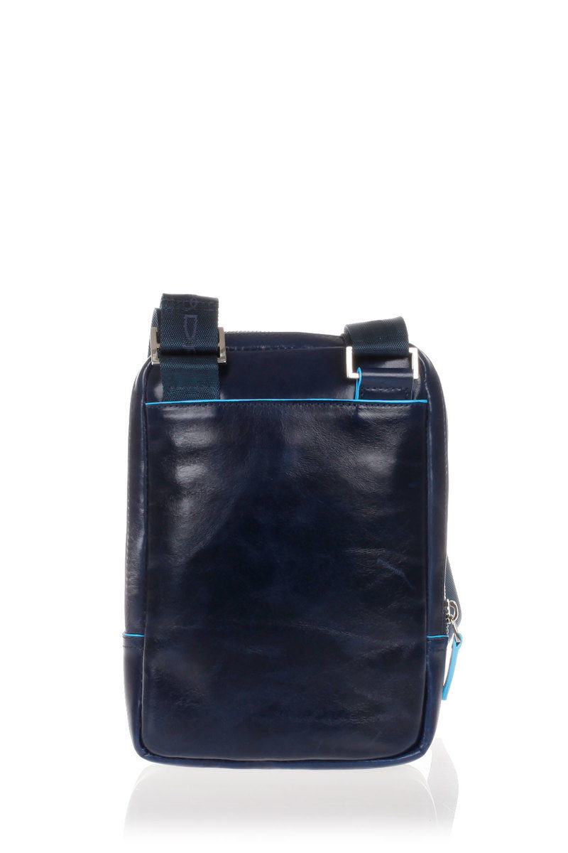 Piquadro Blue Square - flat pocket cross-body bag Colour Champagne