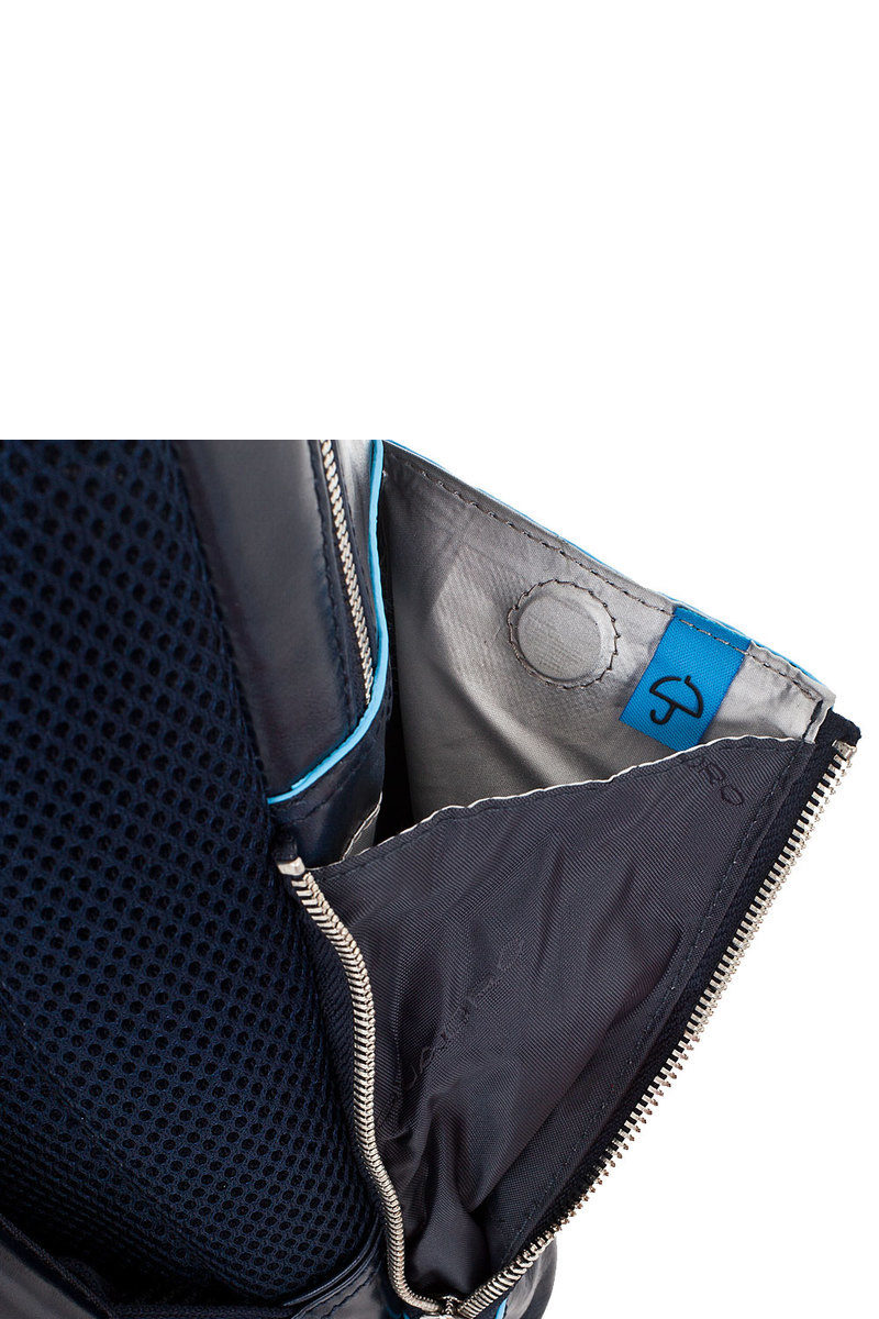 BLUE SQUARE Laptop Backpack 13'' Blue Piquadro men - Cuoieria Shop 