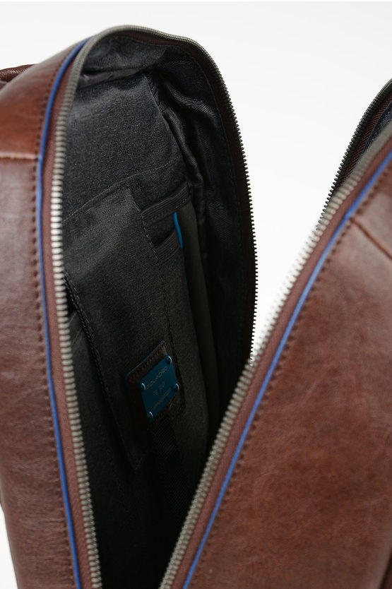 BLUE SQUARE Leather iPad®Air-iPad Pro 9.7/iPad 11" Backpack Brown