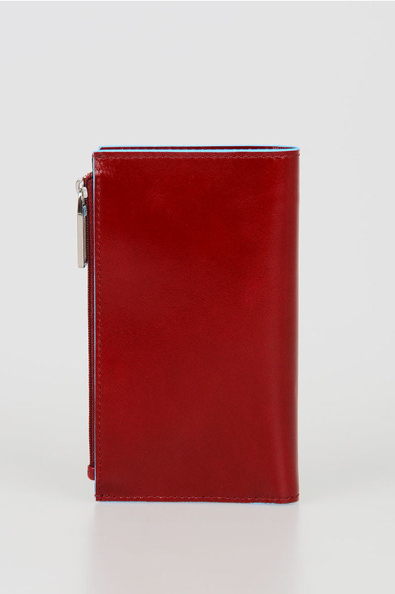 BLUE SQUARE Wallet Red