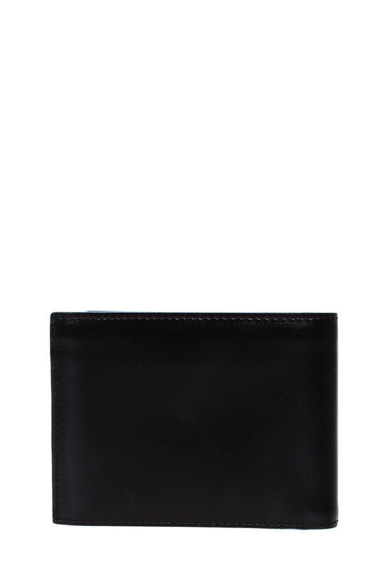 BLUE SQUARE Wallet with Coin Pocket Blue