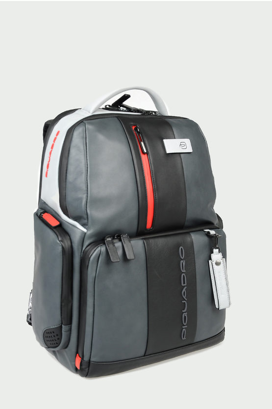 BRIEF Leather Backpack for Ipad Dark Grey