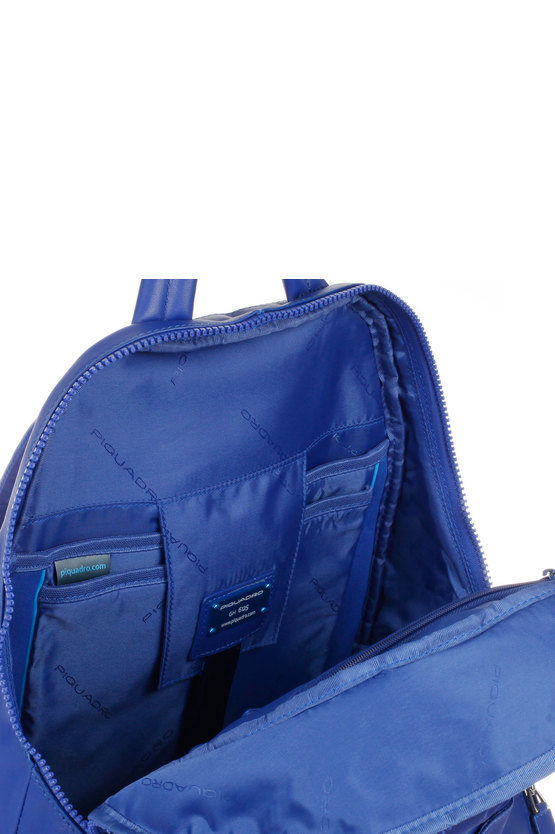 PIQUADRO herren  COLEOS Backpack with Rainproof Protection Camo Blue 