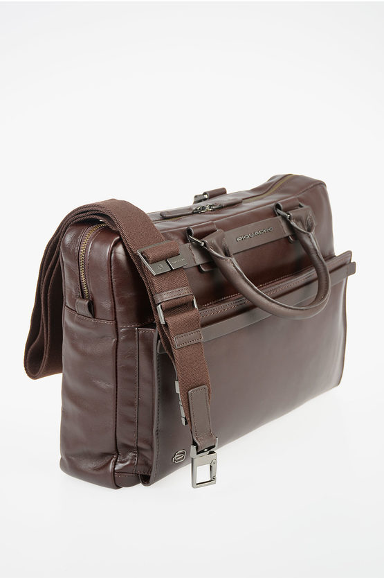CUBE Leather Document Business Pc Dark Brown