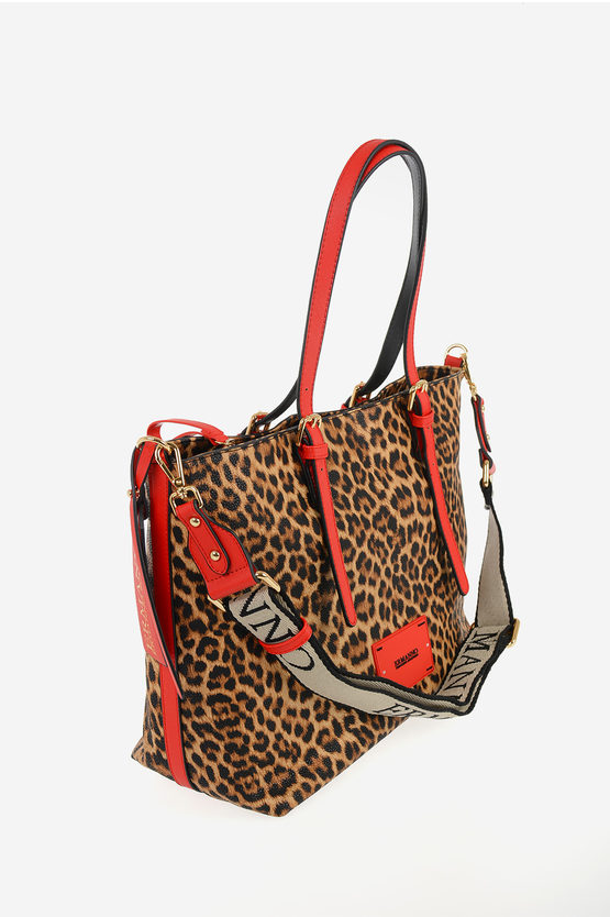 Faux Leather Leopard Printed MEDIUM SHOPPER GRETA Bag