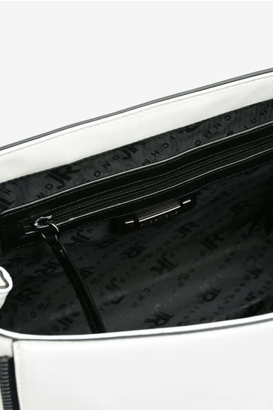 Faux Leather Trunk Bag