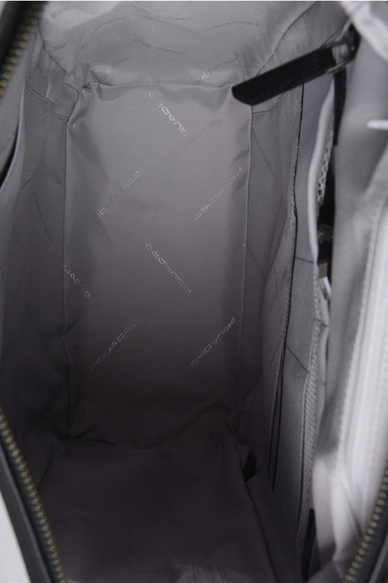 FEELS Leather Backpack TSA lock Grey