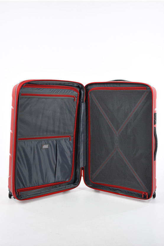 FLIGHT DLX Large Trolley 79cm 4W Expandable Red