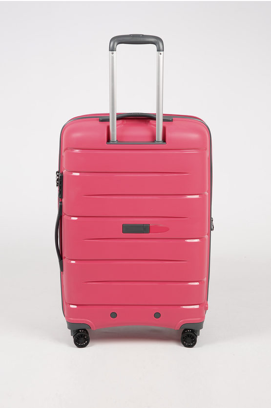 FLIGHT DLX Medium Trolley 71cm 4W Expandable Pink