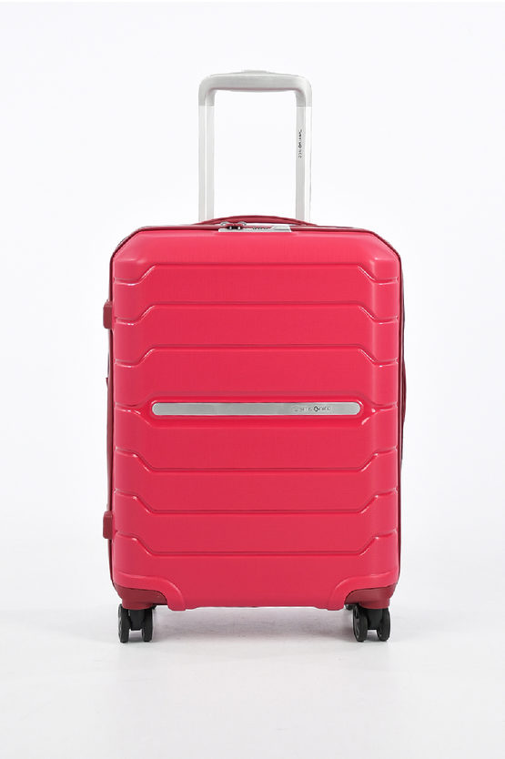 FLUX Cabin Trolley 55cm 4W Expandable Pink