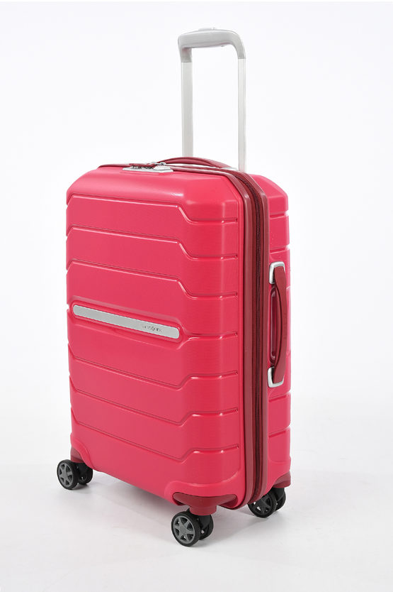 FLUX Cabin Trolley 55cm 4W Expandable Pink