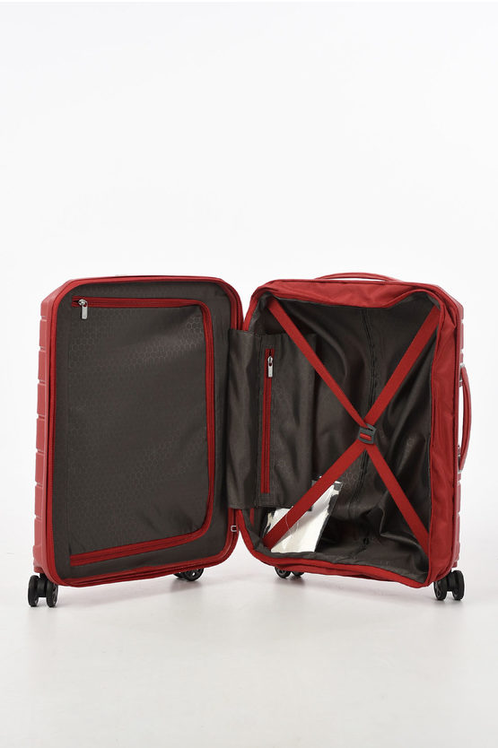 FLUX Cabin Trolley 55cm 4W Expandable Red