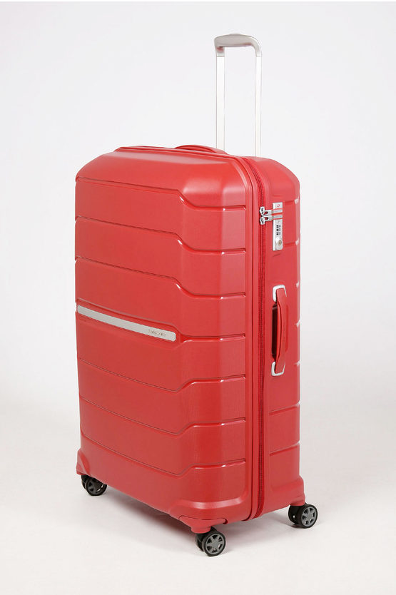 FLUX Large Trolley 81Cm 4W Expandable Red