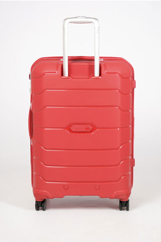 FLUX Medium Trolley 68cm 4W Expandable Red