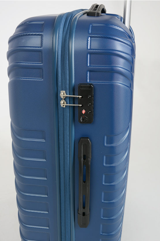 FUSION Trolley Medio 65cm 4R Blu