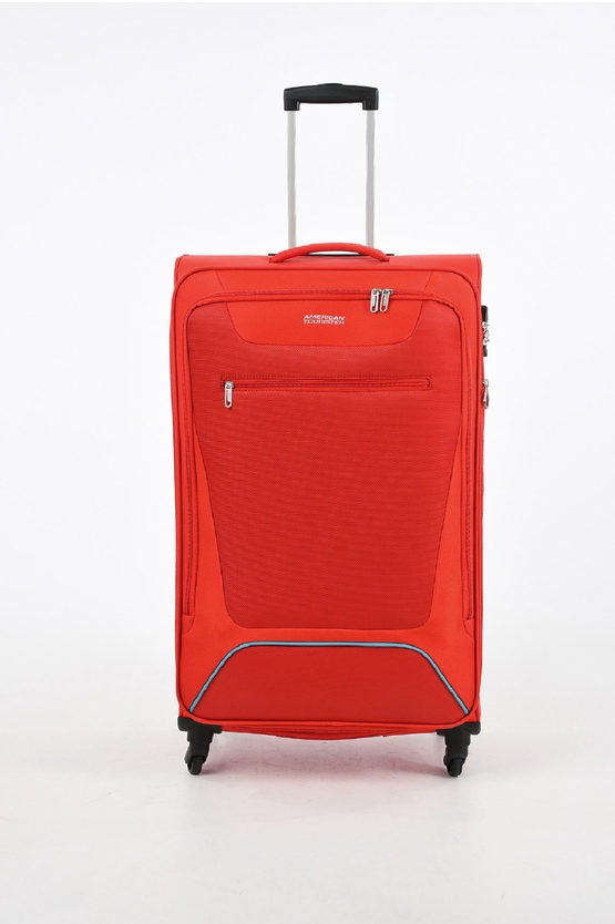 HYPERBREEZ Large Trolley 81cm 4W Expandable Red