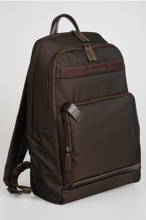 KLOUT Fabric Backpack iPad®Air-iPad Pro 9.7/iPad 11" Brown