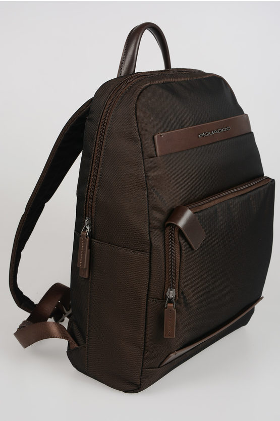 KLOUT Fabric Backpack iPad®Air-iPad Pro 9.7/iPad 11" Brown