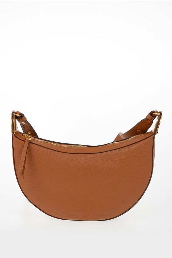 Leather ANAIS Mini Hobo Bag