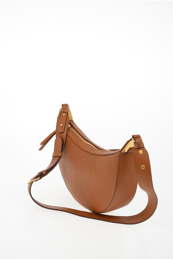 Leather ANAIS Mini Hobo Bag