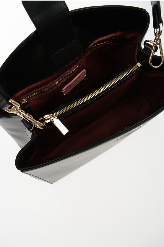 Leather SORTIE TEXTURED Hand Bag