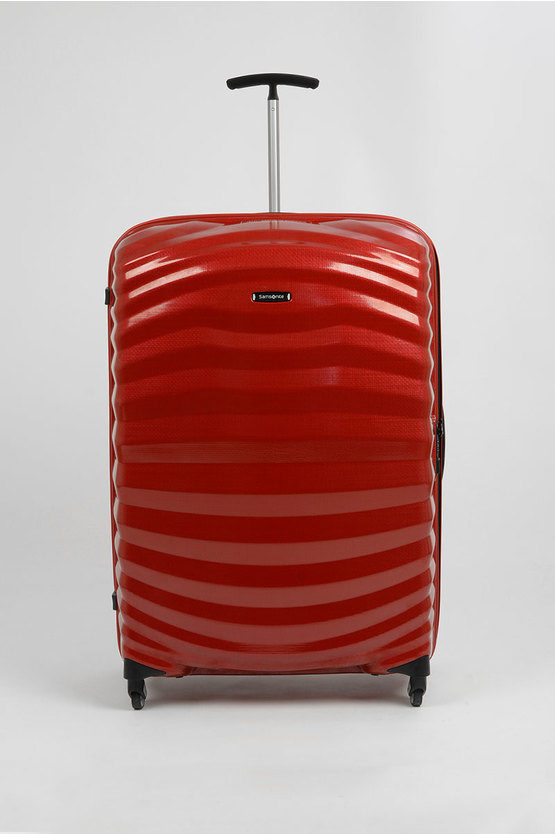 LITE-SHOCK Trolley Large 81cm 4W Spinner Chili Red 