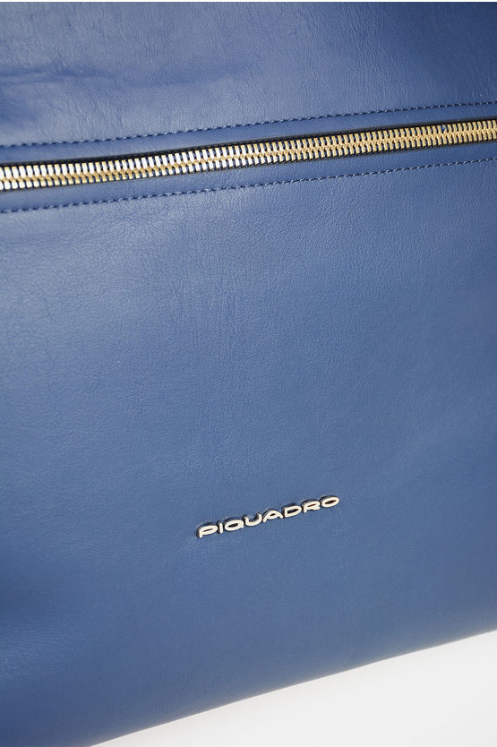 LOL Leather Shoulder Bag Blue