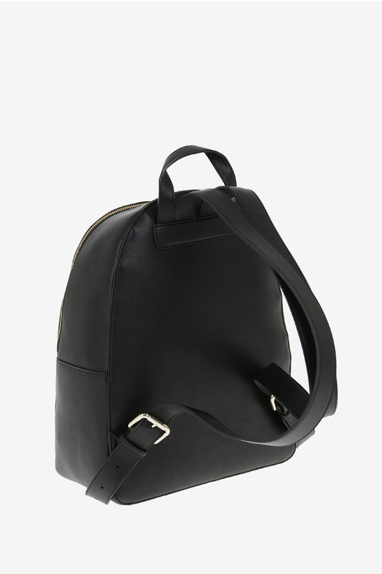 LOVE Faux Leather Printed Backpack