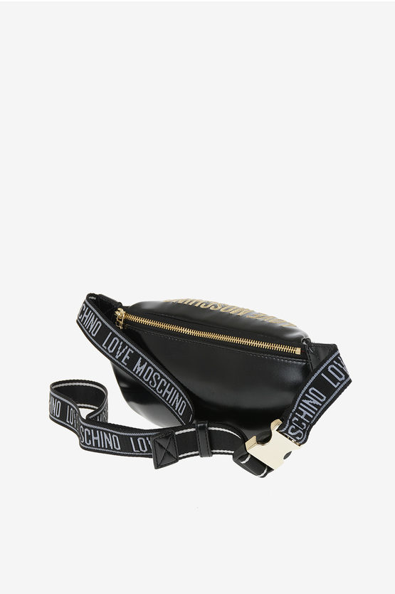 LOVE Faux Leather Quilted Fanny Pack