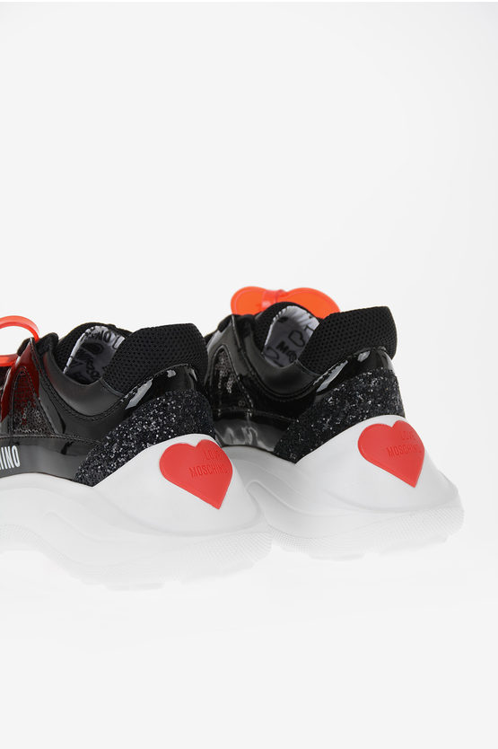 LOVE Sneakers con Paillettes