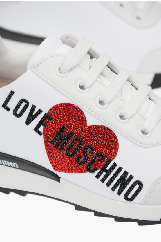 LOVE Sneakers GLAM with glitter detail