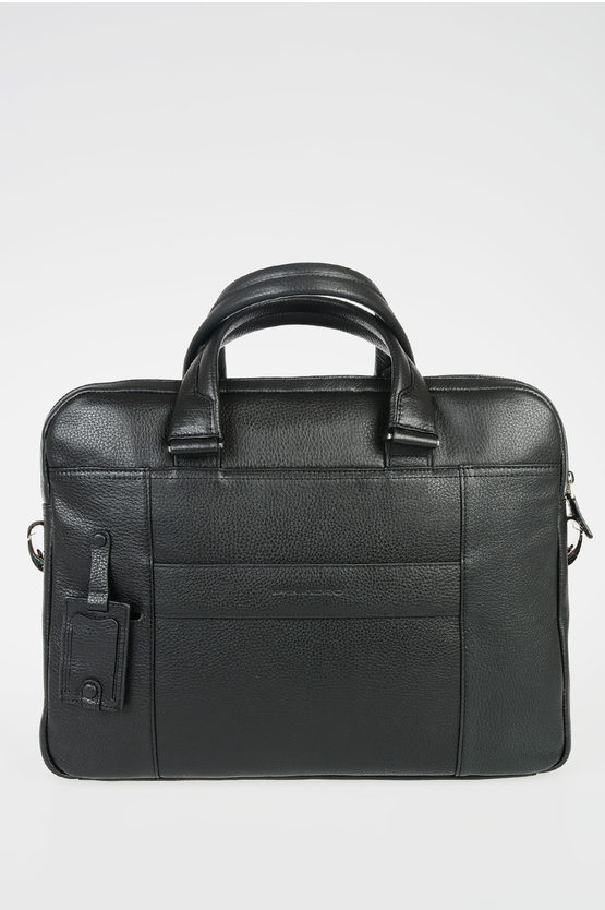 MODUS Leather Briefcase Black