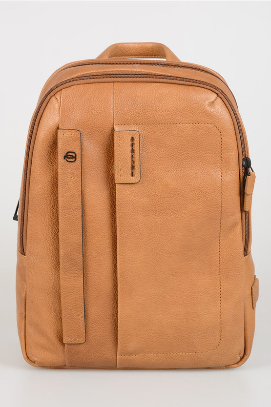 PULSE Leather Notebook and Ipad Backpack Brown