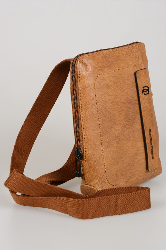 PULSE Shoulder Leather bag Brown