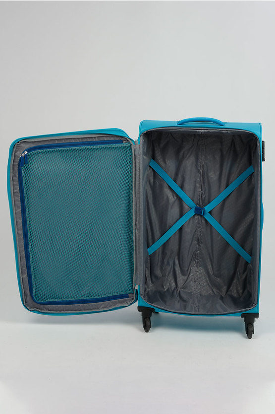 RALLY Trolley Large Spinner 4W 80cm Soft Sky Blue