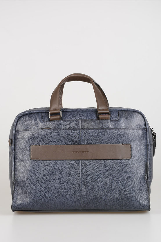 SCOTT Leather Business Bag Blue