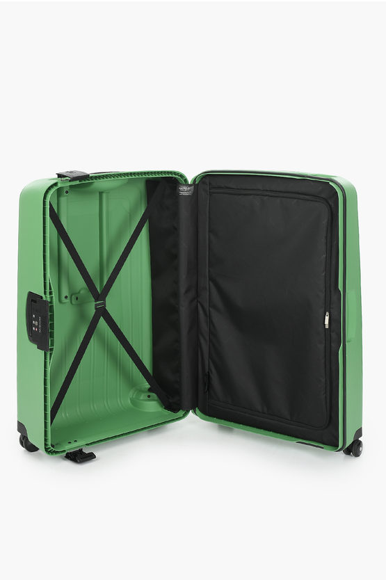 S'CURE Large Trolley 81cm 4W Cactus Green/Black