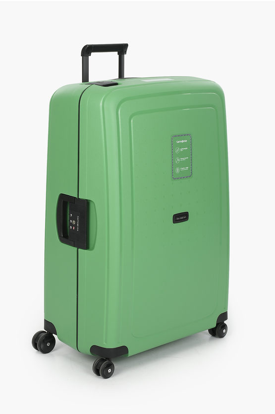 S'CURE Large Trolley 81cm 4W Cactus Green/Black