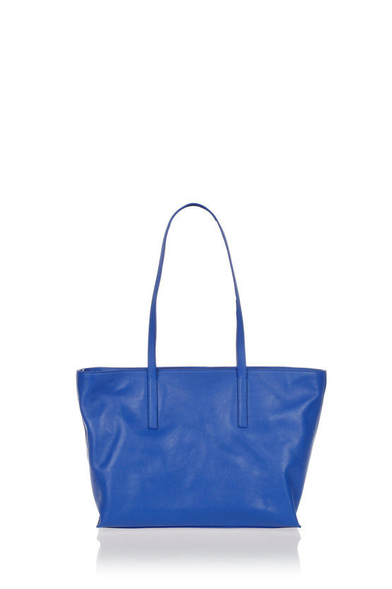 Shopper Bag Shoulder Blue