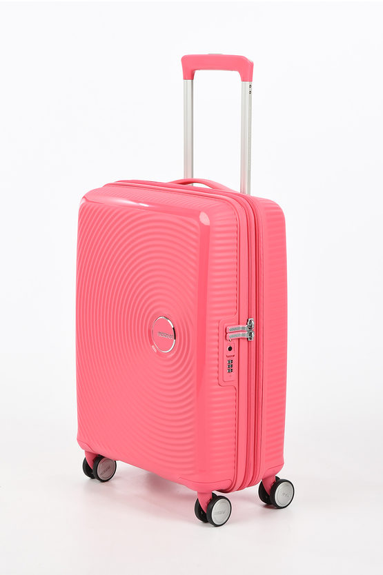 SOUNDBOX Cabin Trolley 55cm 4R Expandable Hot Pink