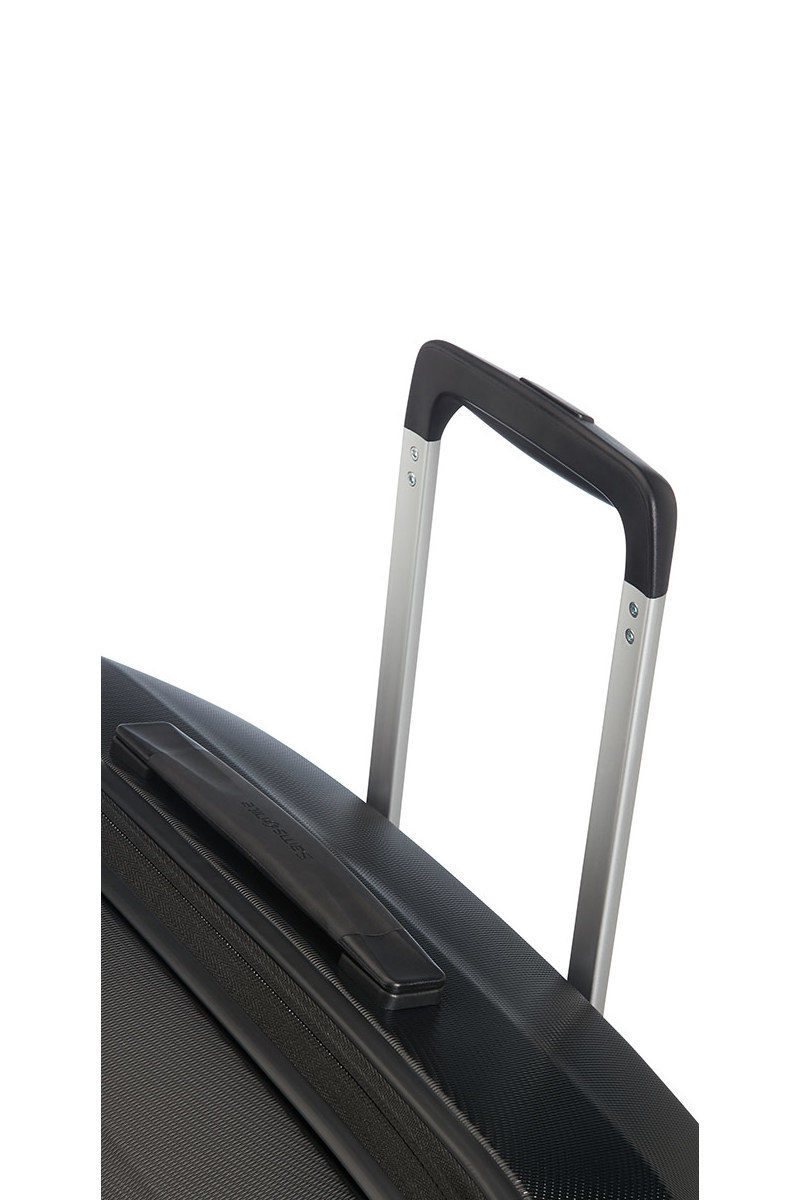 STARFIRE Large Trolley 75cm 4W Black Samsonite Cuoieria Shop On line