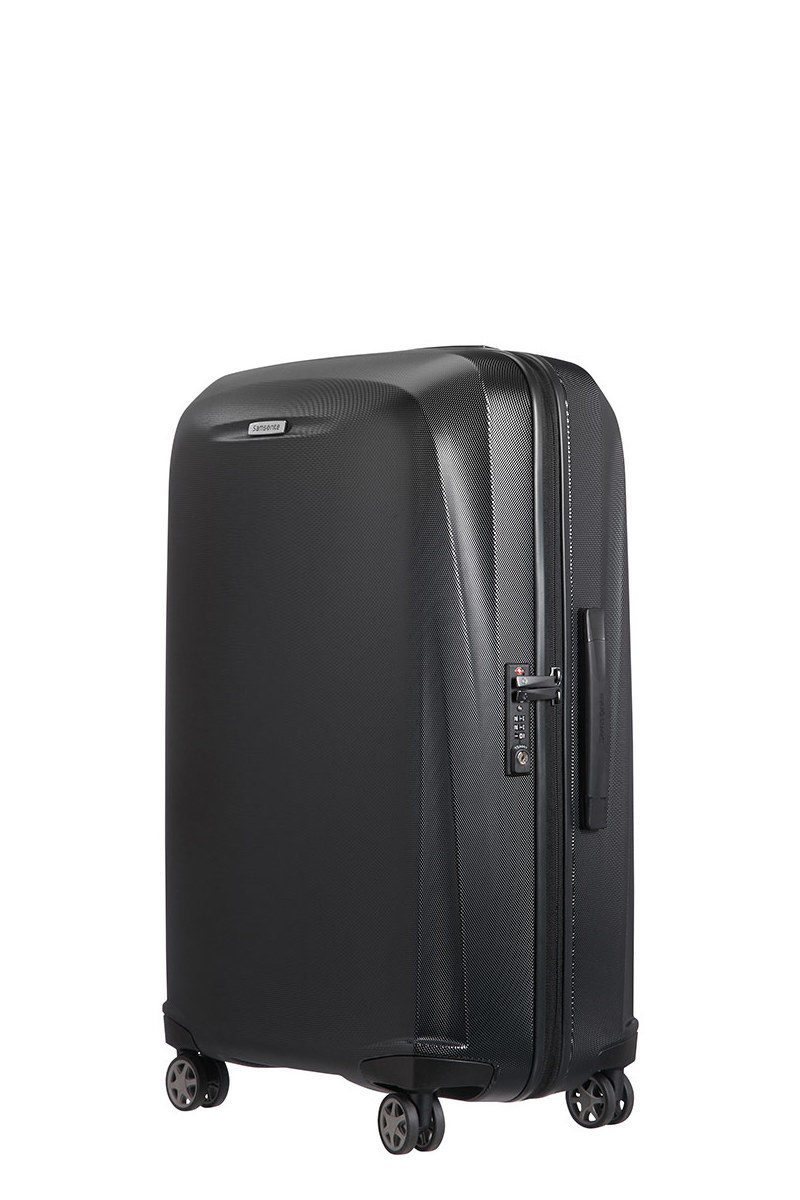 STARFIRE Medium Trolley 69cm 4W Black Samsonite Cuoieria Shop On line