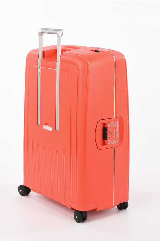 S’CURE Large Trolley 81cm 4W Fluo Red Capri